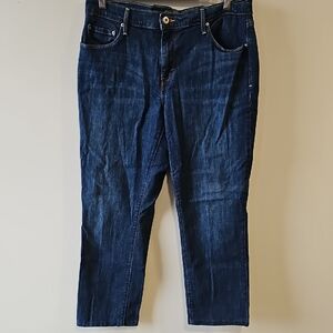 Levi's 505 Women's Dark Blue 34x38 Straight Leg Jeans